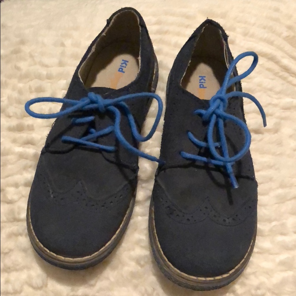 KidExpress suede Oxfords